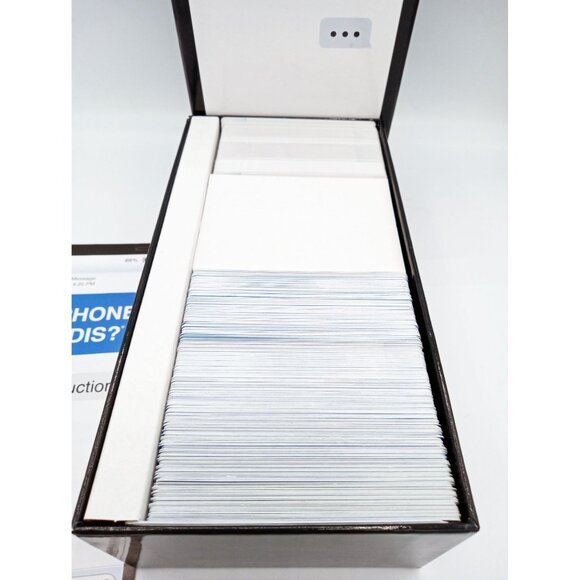 New Phone Who Dis? Adult Party Card Game Offline Text Messaging Ages 17 and Up - Picture 14 of 15